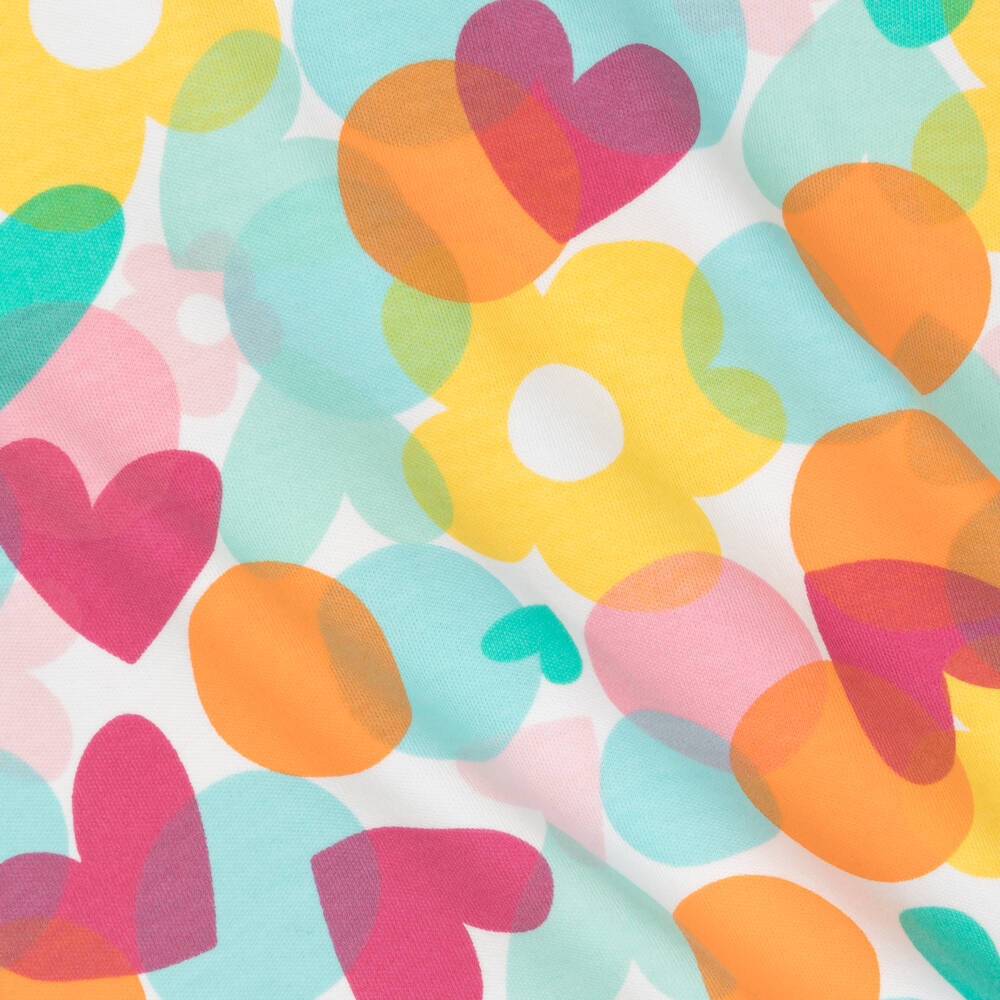 Agatha Ruiz de la Prada-Girls Floral Pattern Cotton Outfit | Childrensalon Outlet