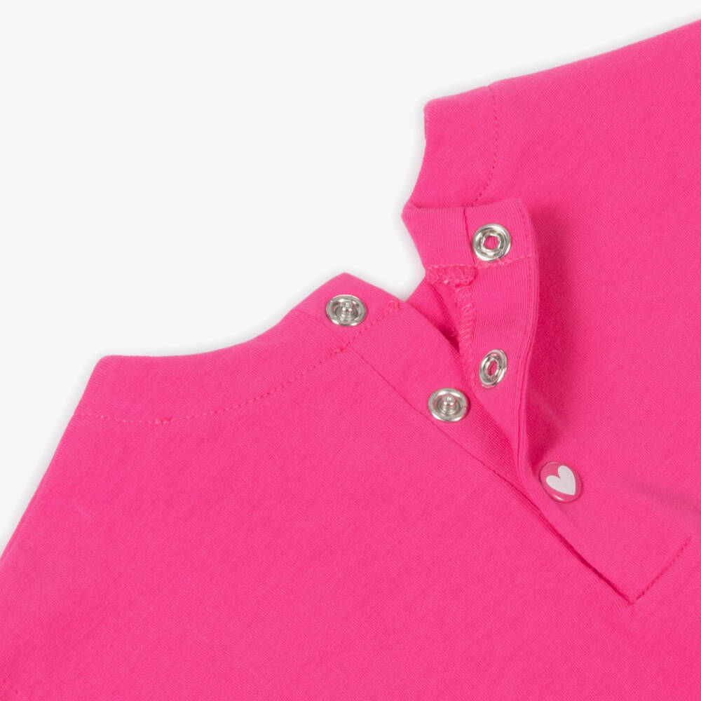 Agatha Ruiz de la Prada-Комплект розовых хлопковых шорт с цветочным узором для девочек | Childrensalon Outlet