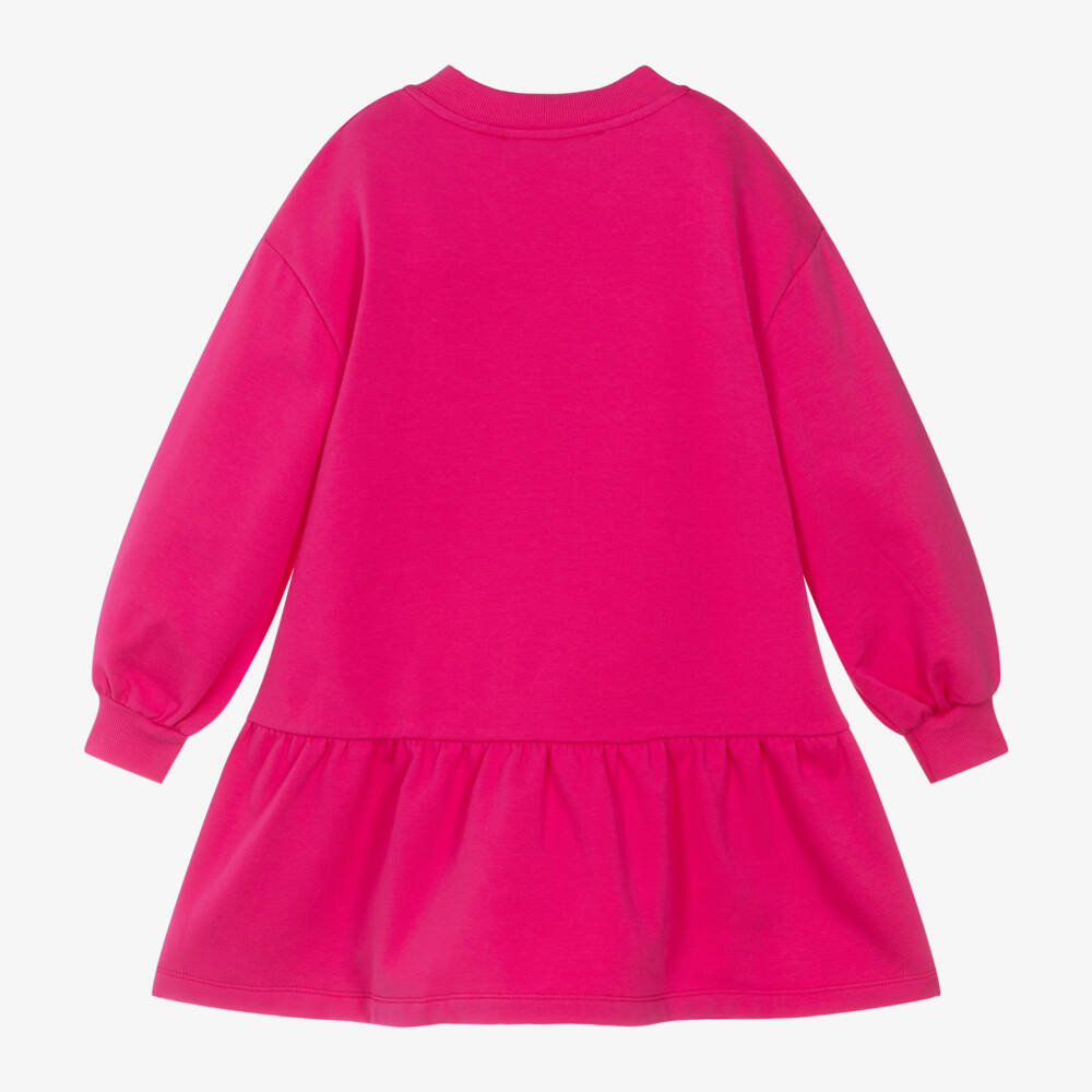 Agatha Ruiz de la Prada-فستان قطن لون زهري | Childrensalon Outlet