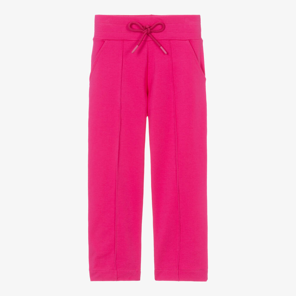 Agatha Ruiz de la Prada-Girls Fuchsia Pink Cotton Trousers | Childrensalon Outlet