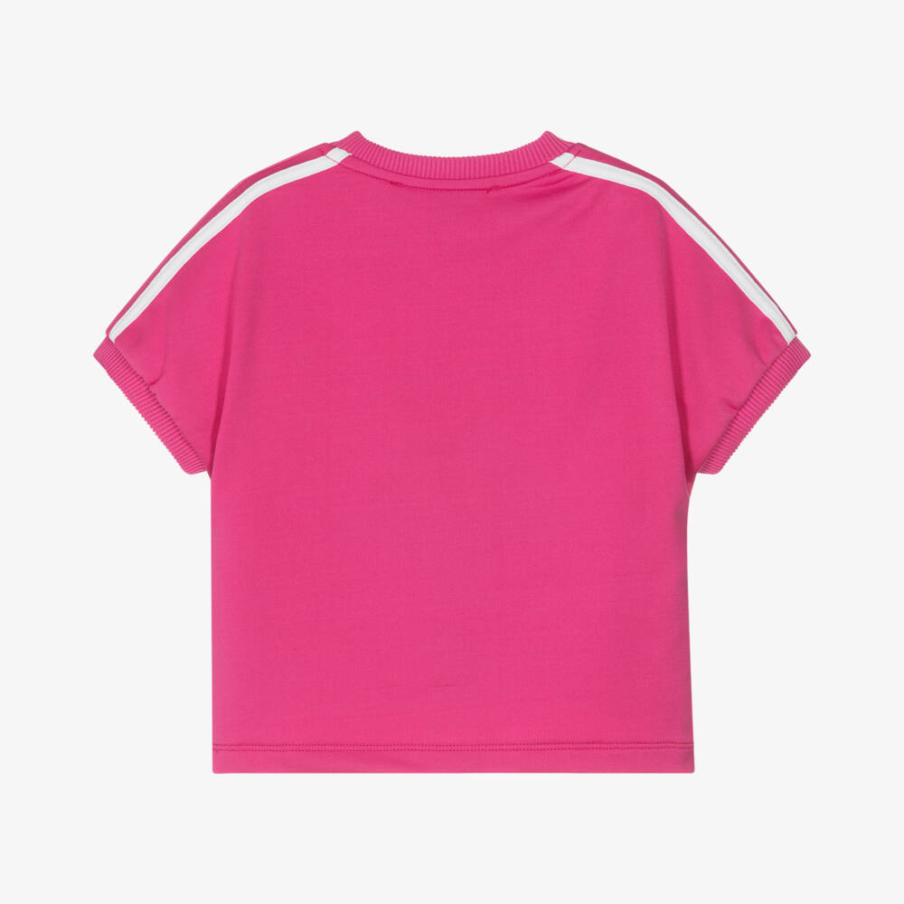 Agatha Ruiz de la Prada-Girls Fuchsia Wheel Tee | Childrensalon Outlet