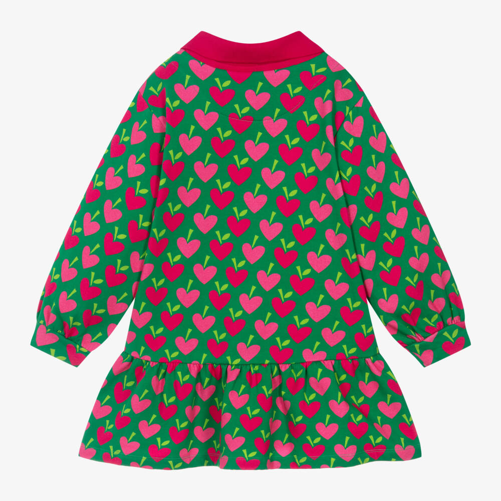 Agatha Ruiz de la Prada-فستان قطن لون أخضر | Childrensalon Outlet