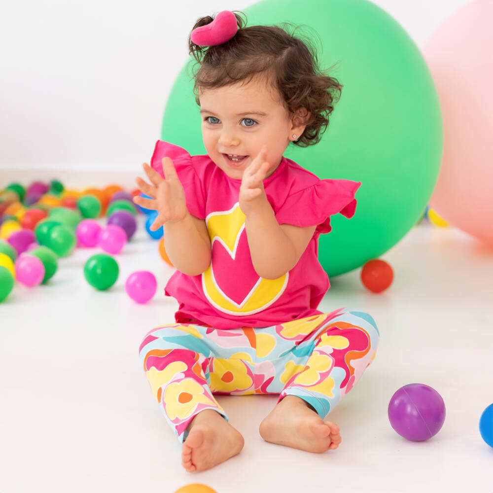 Agatha Ruiz de la Prada-Комплект леггинсов с цветочным узором для девочек | Childrensalon Outlet