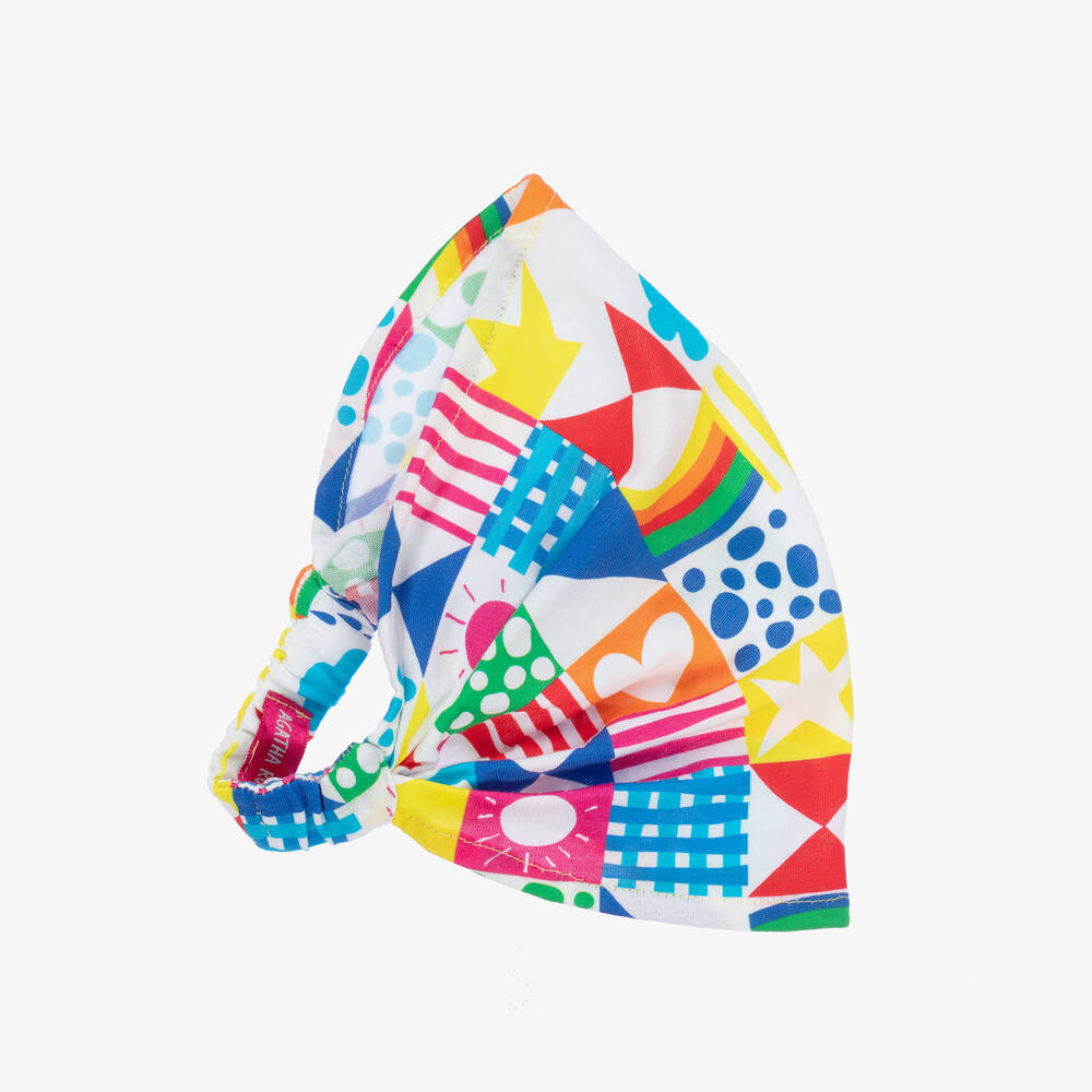 اجاثا رويز دي لا برادا-طوق للرأس قطن بطبعة ملونة للبنات | Childrensalon Outlet