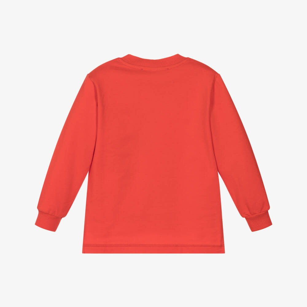 Agatha Ruiz de la Prada-Яркий оранжевый цветочный свитшот для девочек | Childrensalon Outlet