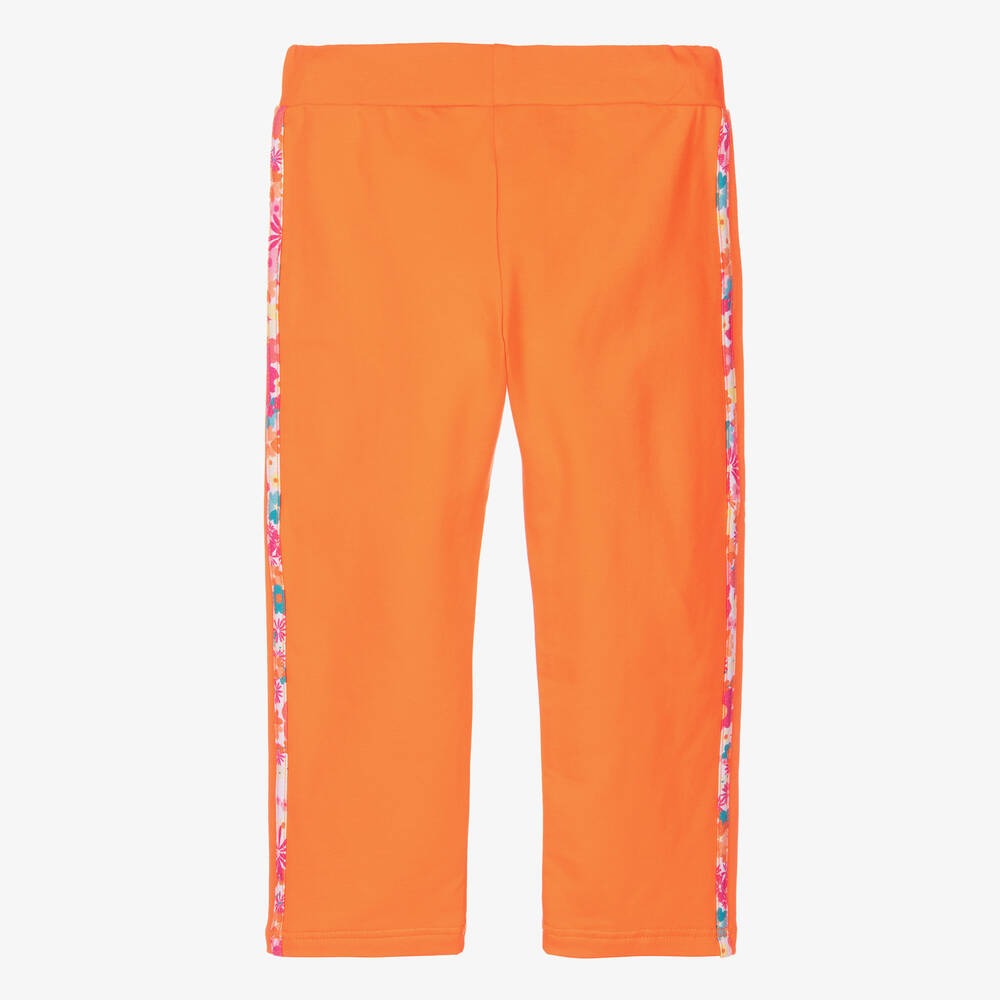 Agatha Ruiz de la Prada-Girls Orange Full Length Leggings | Childrensalon Outlet