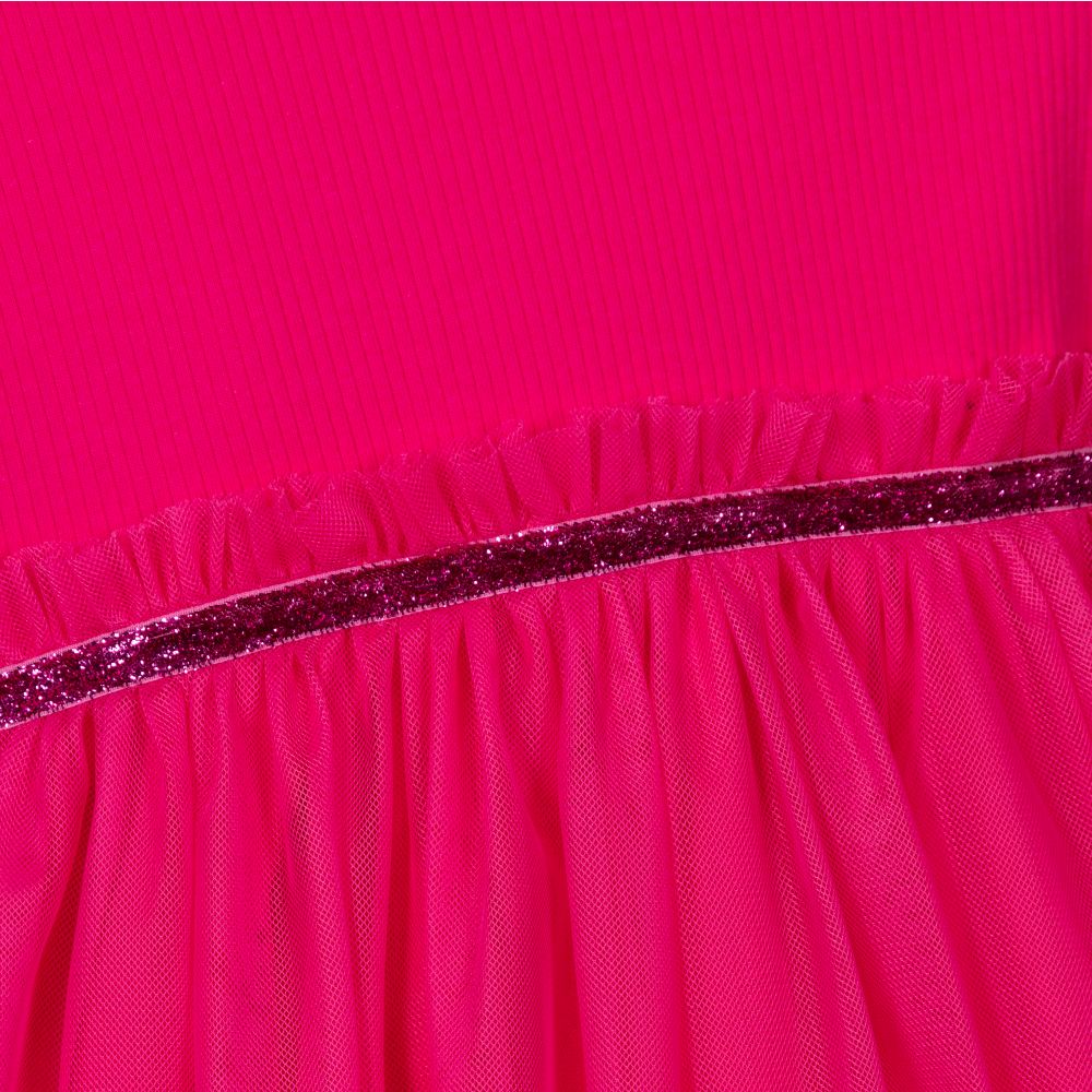 Agatha Ruiz de la Prada-Girls Pink Cotton Bee Dress | Childrensalon Outlet