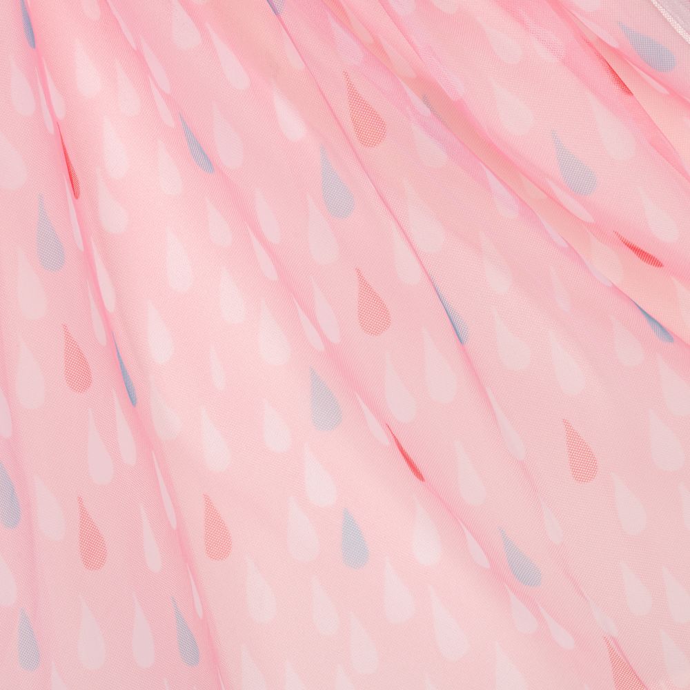 Agatha Ruiz de la Prada-Girls Pink Crêpe & Tulle Dress | Childrensalon Outlet