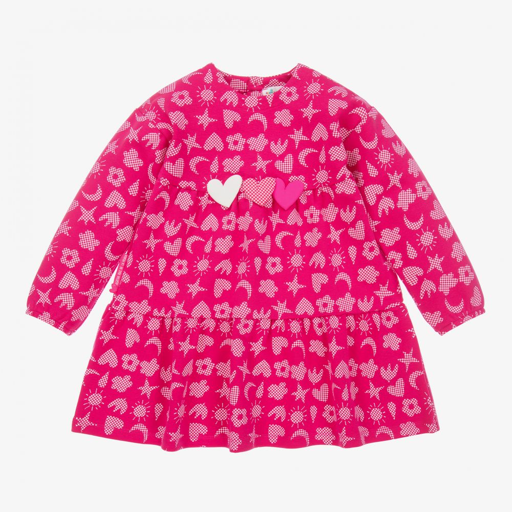 Agatha Ruiz de la Prada - Розовое платье с колготками для девочек | Childrensalon