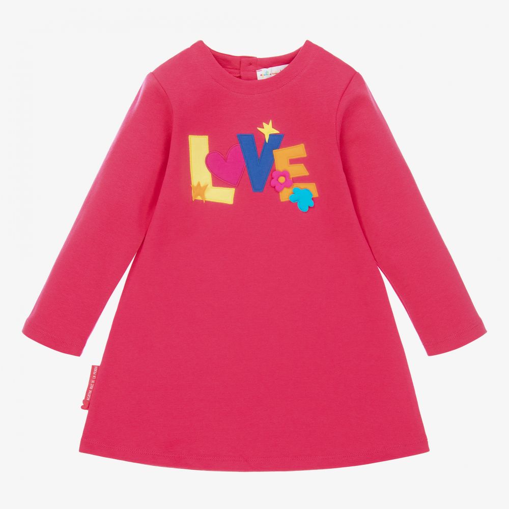 Agatha Ruiz de la Prada-Розовое платье с колготками для девочек | Childrensalon Outlet