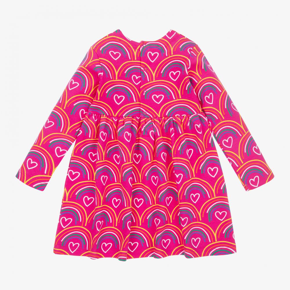 Agatha Ruiz de la Prada-Girls Pink Dress & Tights Set  | Childrensalon Outlet