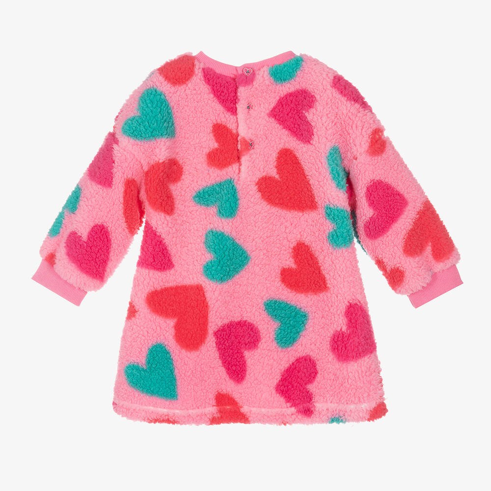 Agatha Ruiz de la Prada-Розовое флисовое платье и колготки для девочек | Childrensalon Outlet
