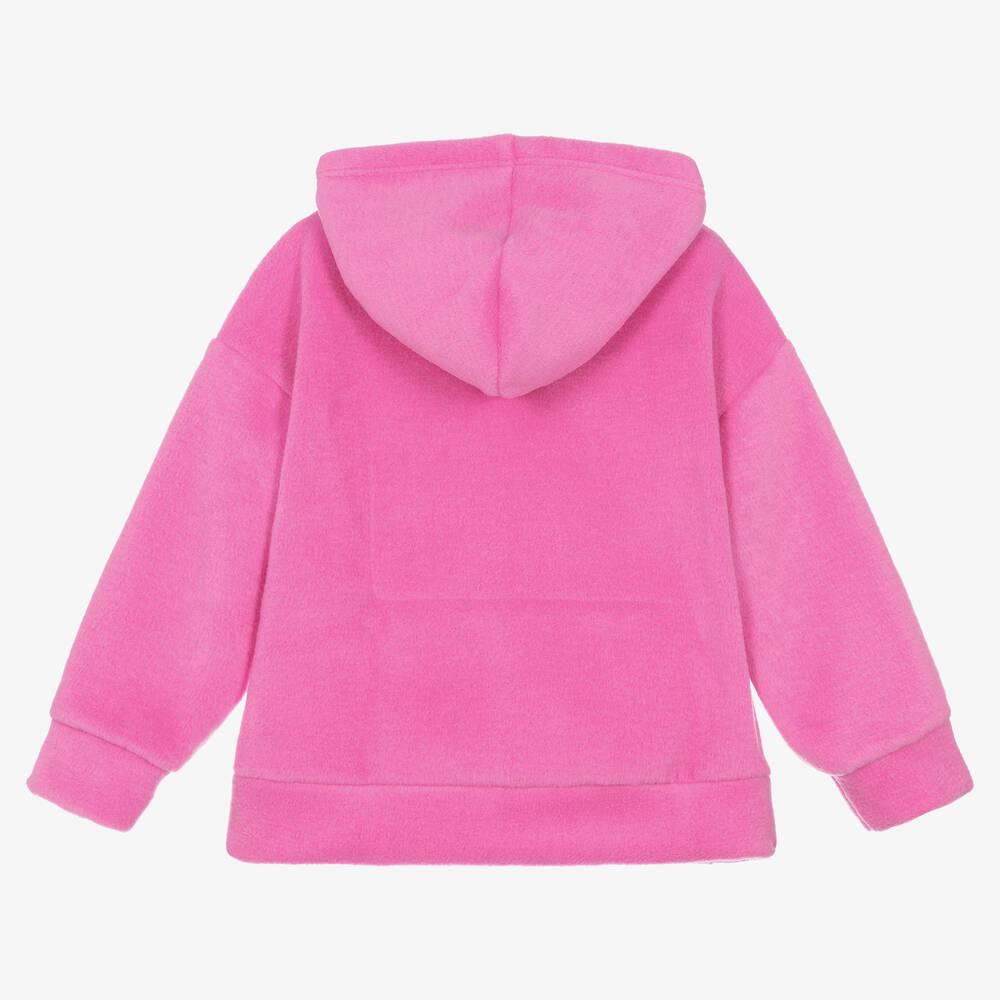 Pink rainbow hoodie hot sale