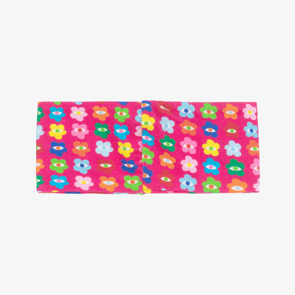 Agatha Ruiz de la Prada-Girls Pink Floral Headband | Childrensalon Outlet