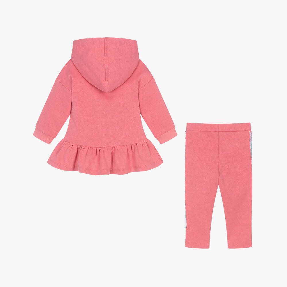 Agatha Ruiz de la Prada-طقم ليقنز لون زهري للبنات | Childrensalon Outlet