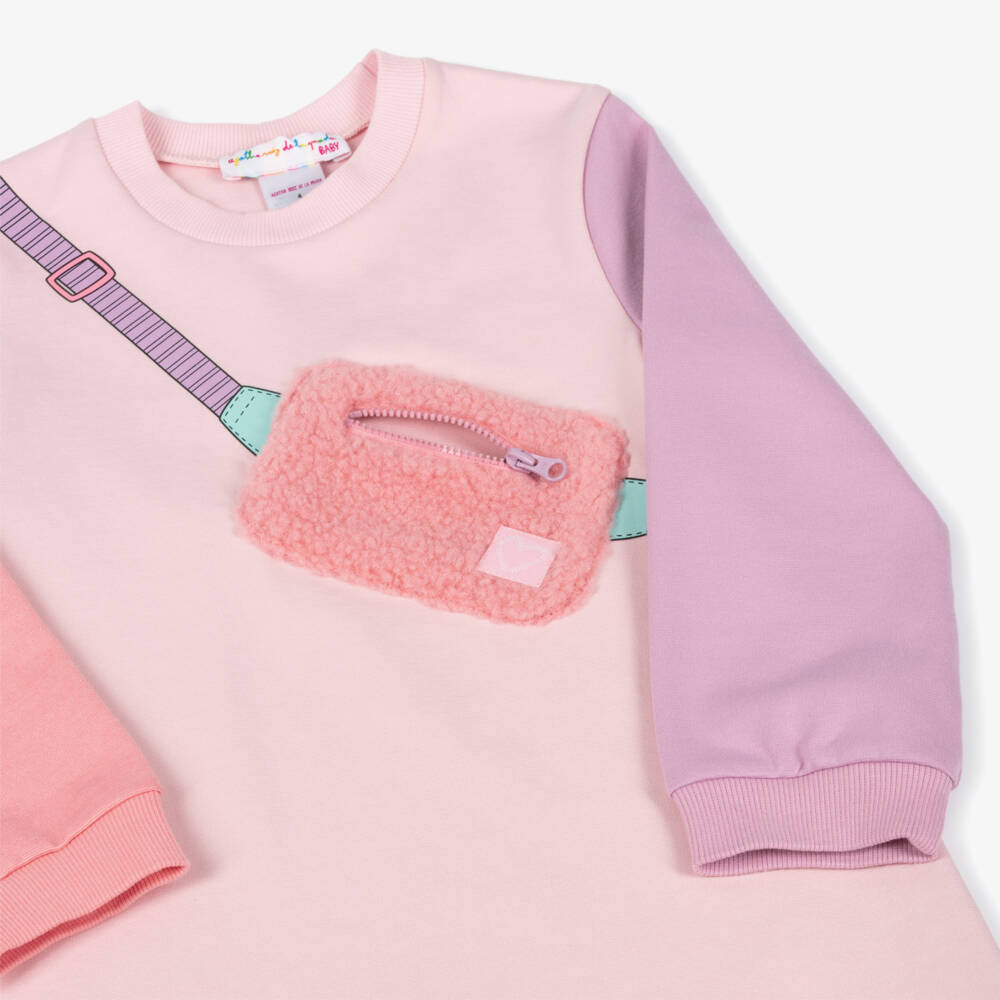 Agatha Ruiz de la Prada-Набор платье и колготки розовый для девочек | Childrensalon Outlet