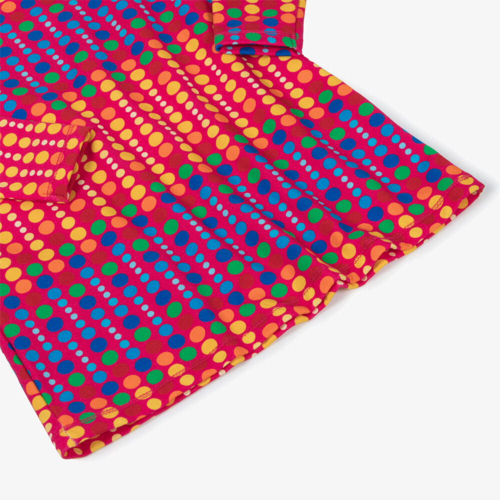 Agatha Ruiz de la Prada-Платье из хлопка в розовый горошек для девочек | Childrensalon Outlet