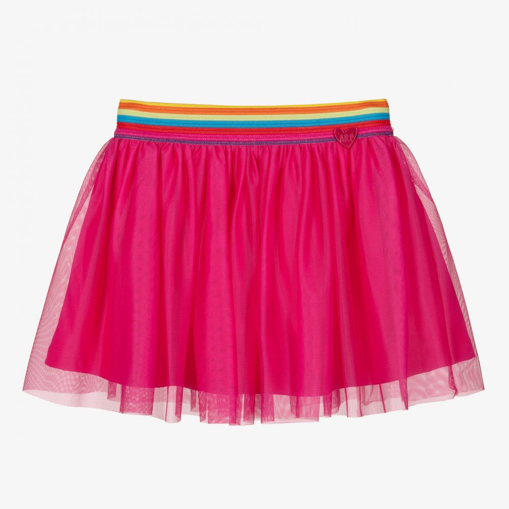 Agatha Ruiz de la Prada - Girls Pink Tulle Skirt | Childrensalon