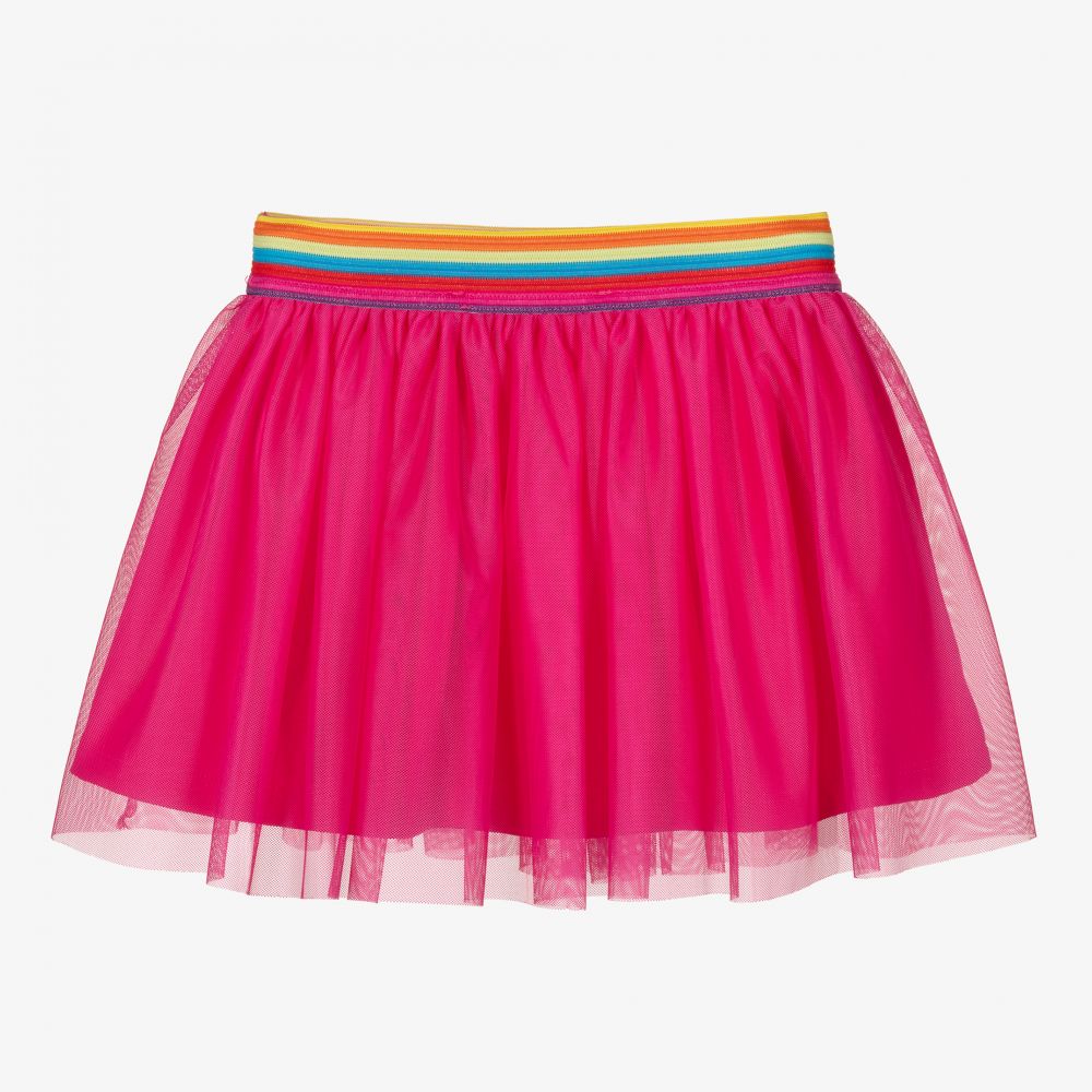 Agatha Ruiz de la Prada-Girls Pink Tulle Skirt | Childrensalon Outlet