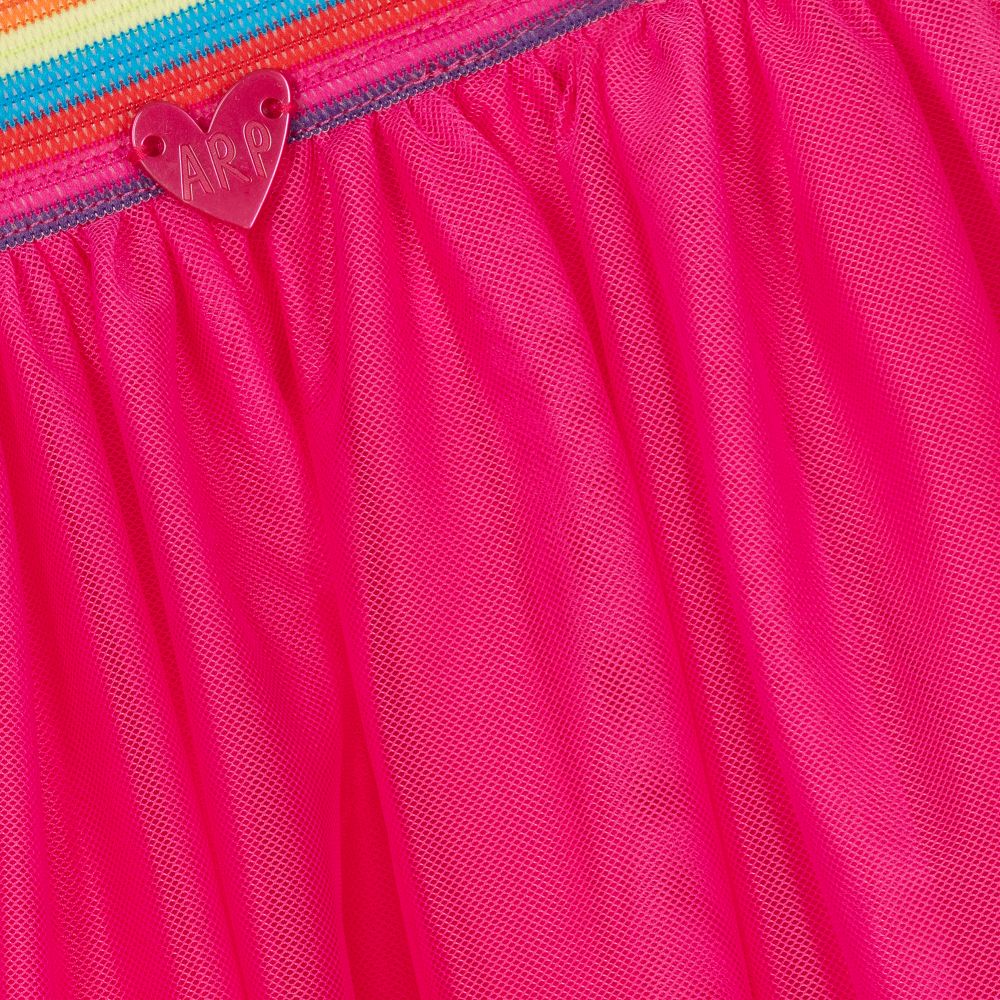 Agatha Ruiz de la Prada-Girls Pink Tulle Skirt | Childrensalon Outlet
