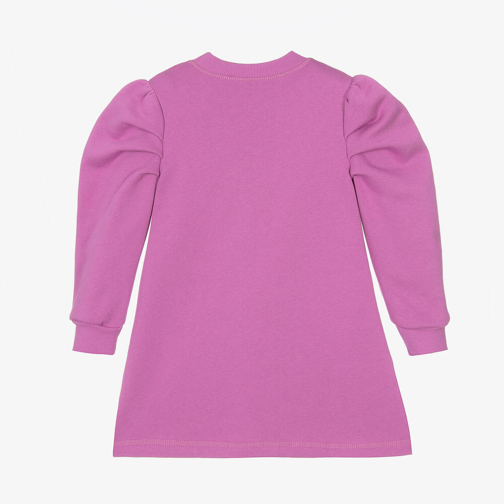 Agatha Ruiz de la Prada-Girls Purple Sweatshirt Dress | Childrensalon Outlet