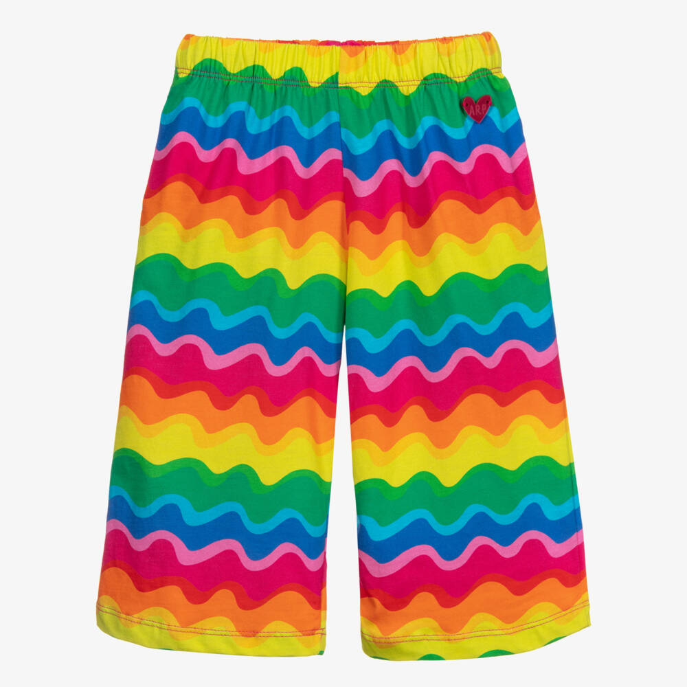 Agatha Ruiz de la Prada-Girls Rainbow Culottes | Childrensalon Outlet