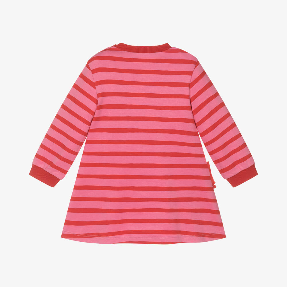 Agatha Ruiz de la Prada-Girls Red and Pink Heart Dress Set | Childrensalon Outlet