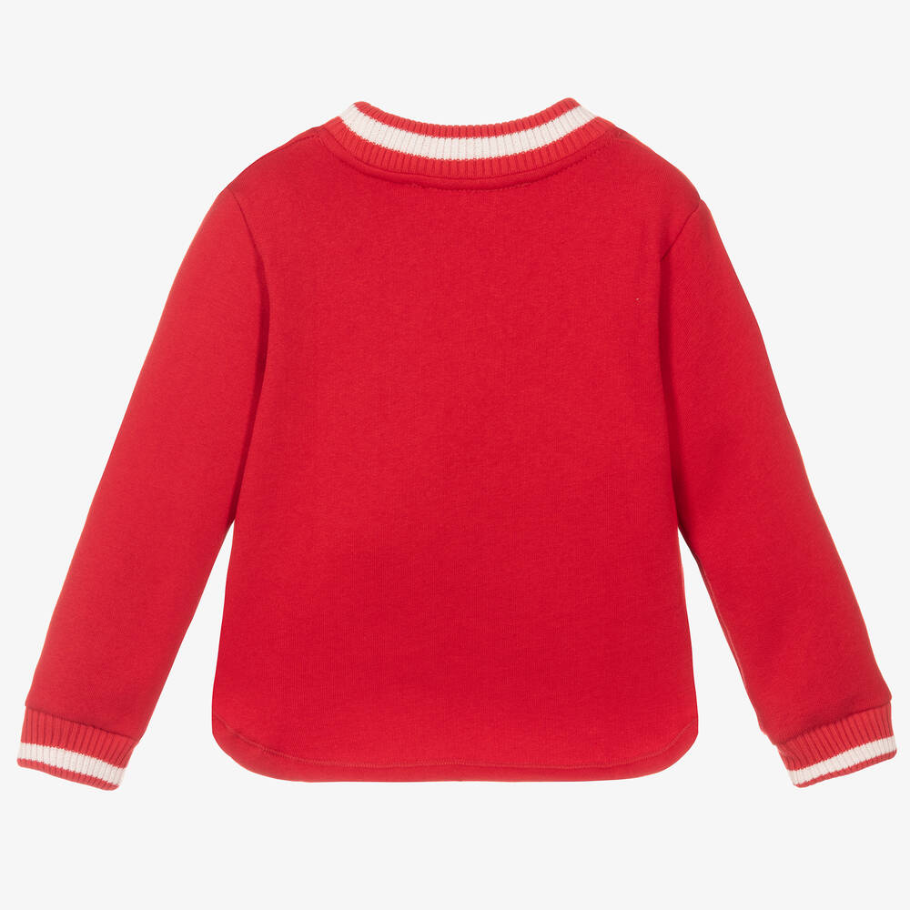 Girls red sweatshirt outlet