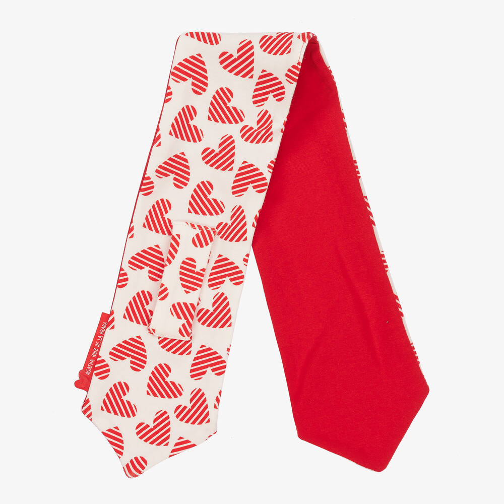 Agatha Ruiz de la Prada-Красная шапка и шарф для девочек | Childrensalon Outlet