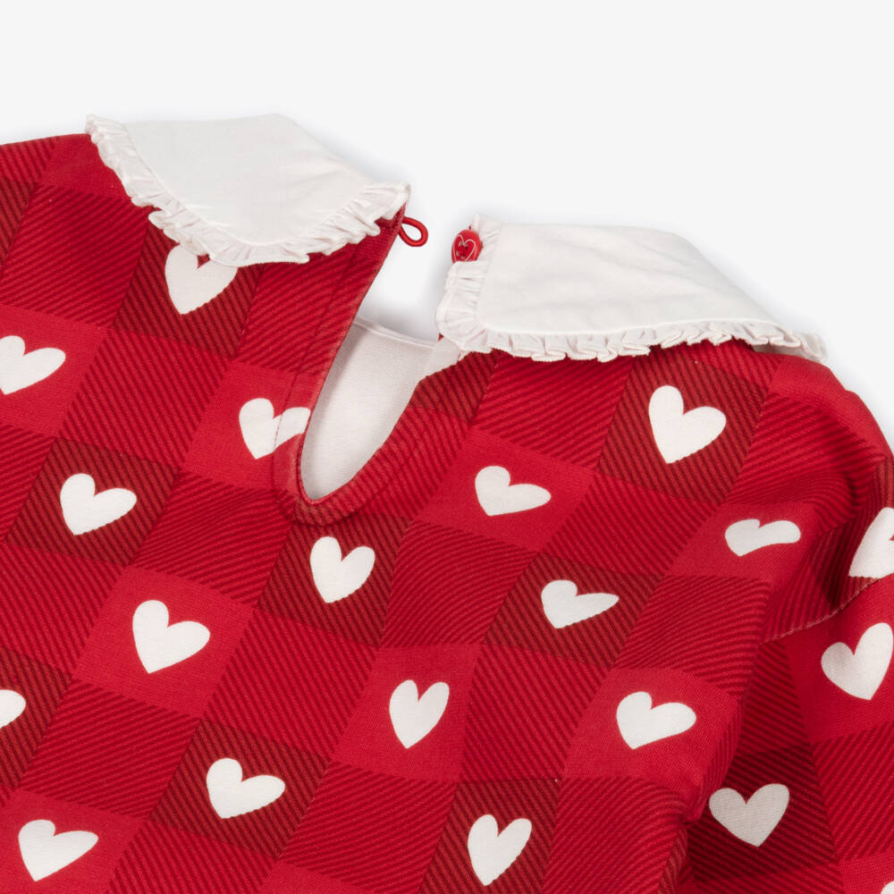 Agatha Ruiz de la Prada-Комплект юбка с сердцем красная для девочек | Childrensalon Outlet