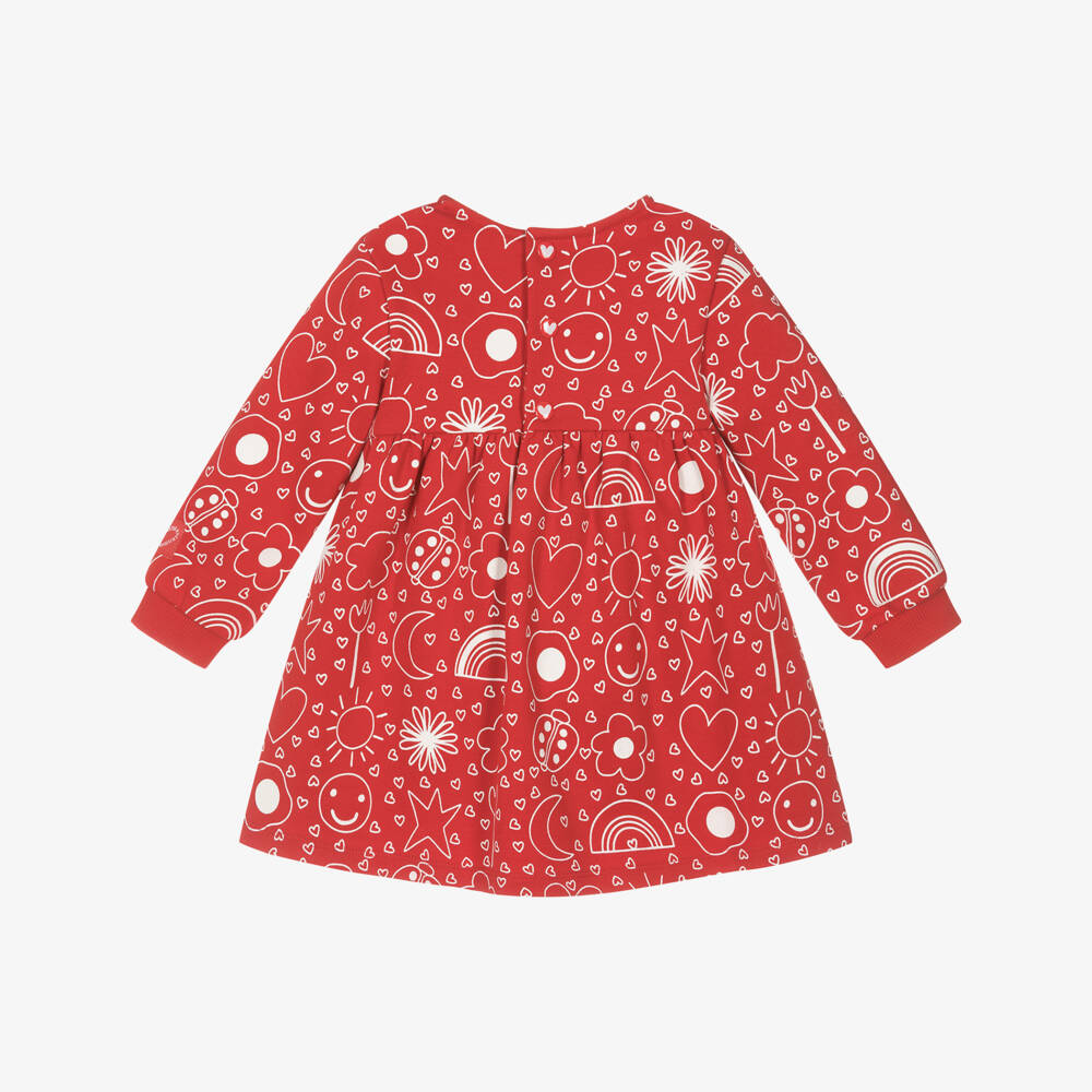 Agatha Ruiz de la Prada-Girls Red Jersey Dress Ensemble | Childrensalon Outlet