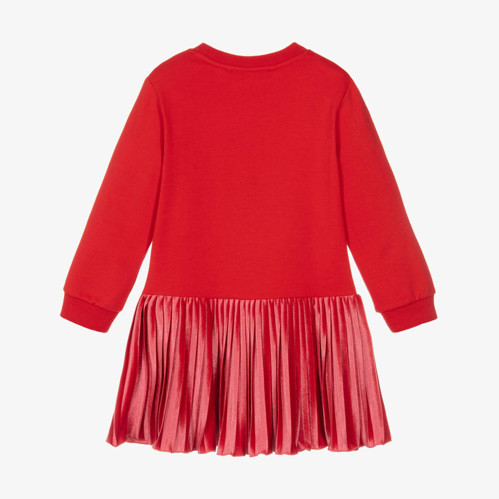 Agatha Ruiz de la Prada-Girls Red Star Sequin Dress | Childrensalon Outlet