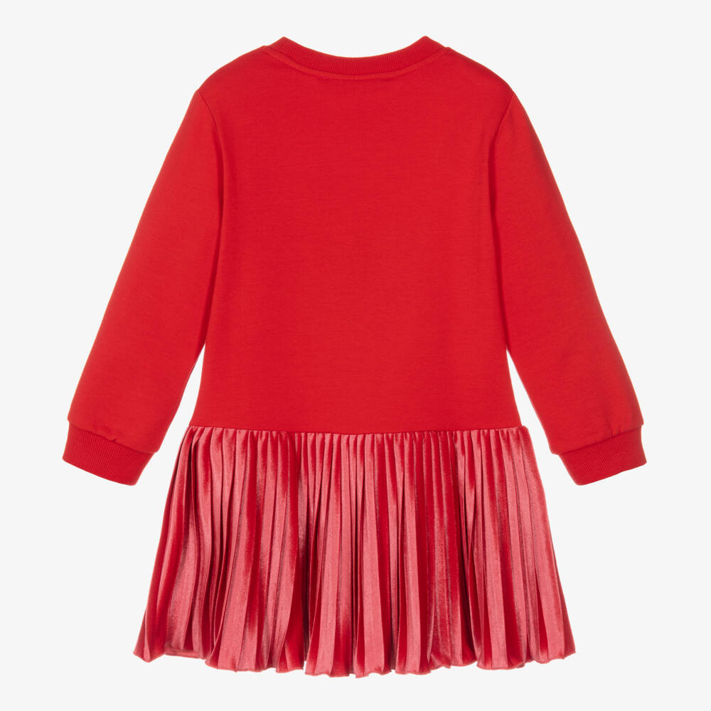 Agatha Ruiz de la Prada-Girls Red Star Sequin Dress | Childrensalon Outlet