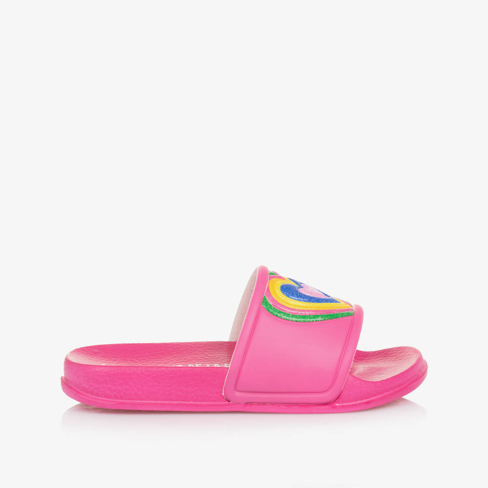 Agatha Ruiz de la Prada-Сандалии с розовым сердцем для девочек | Childrensalon Outlet