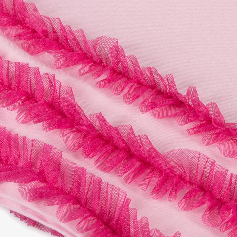 Agatha Ruiz de la Prada-Girls Rosy Cotton Embellished Dress | Childrensalon Outlet