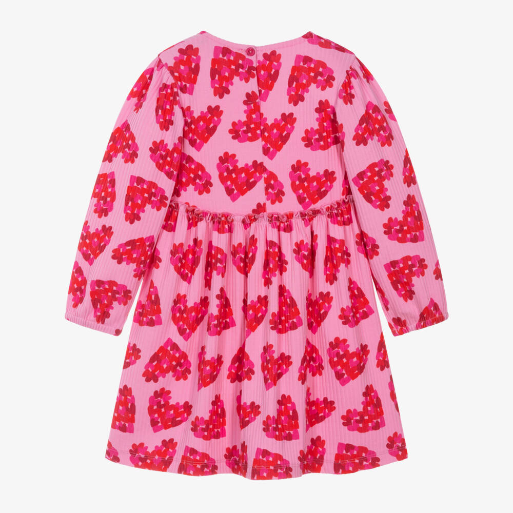 Agatha Ruiz de la Prada-Girls Rosy Heart Dress | Childrensalon Outlet