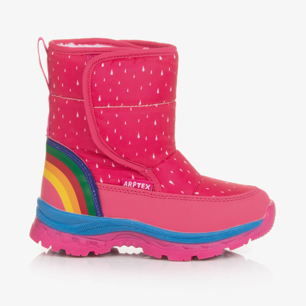 Agatha Ruiz de la Prada-Girls Rosy Prism Snow Footwear | Childrensalon Outlet