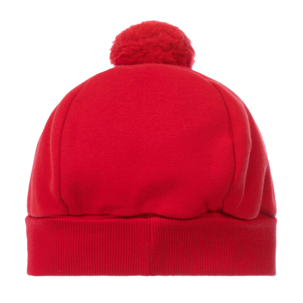 Agatha Ruiz de la Prada-Красная шапка с помпоном и шарф | Childrensalon Outlet