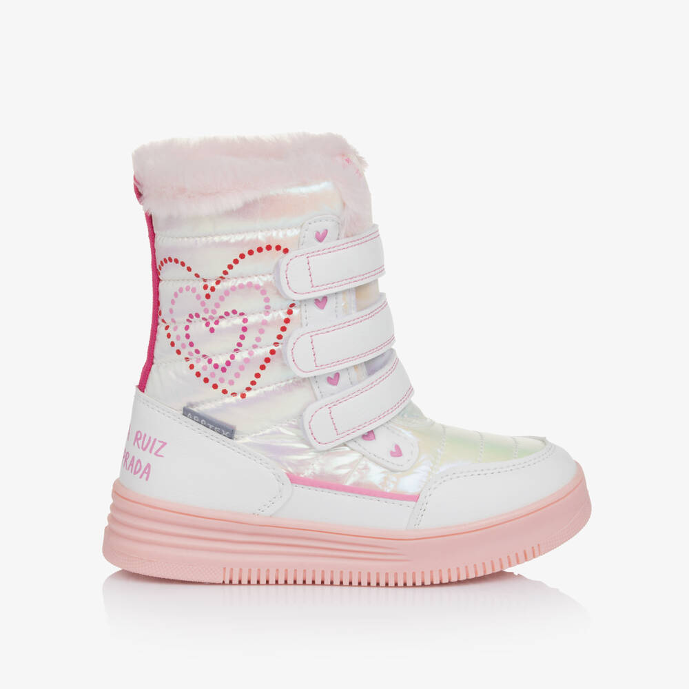 Agatha Ruiz de la Prada-Girls Shimmering Snow Shoes | Childrensalon Outlet