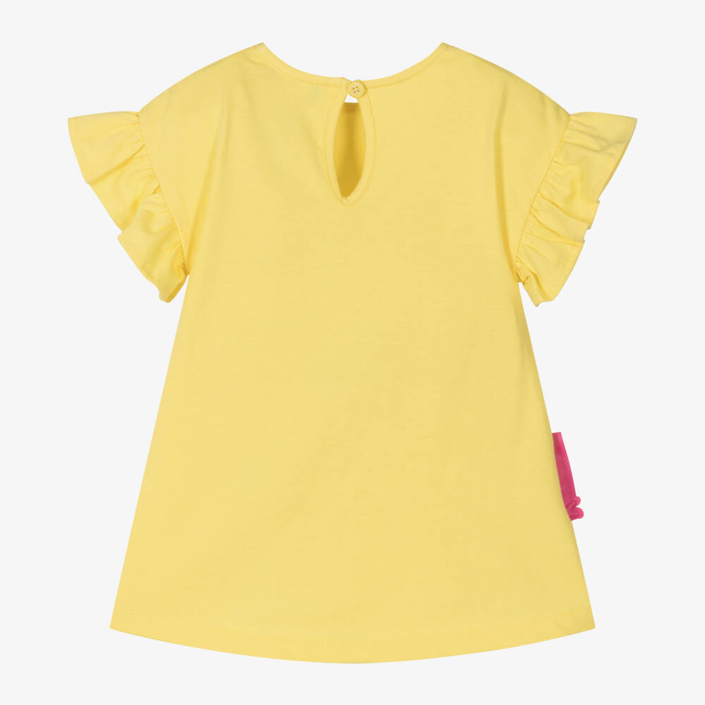 Agatha Ruiz de la Prada-Girls Sunshine Heart Cotton Dress | Childrensalon Outlet