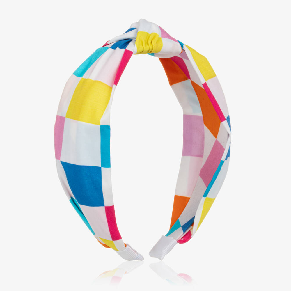Agatha Ruiz de la Prada-Яркая клетчатая повязка для девочек | Childrensalon Outlet