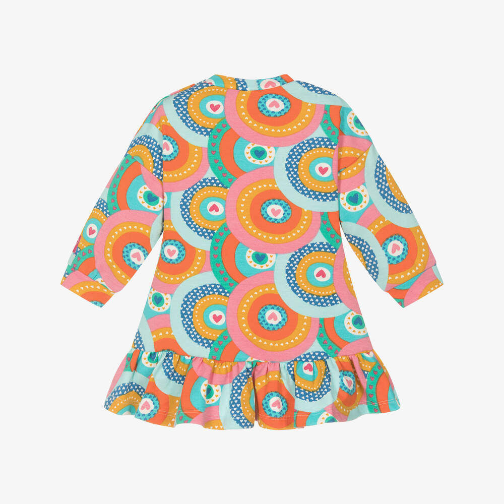 Agatha Ruiz de la Prada-Girls Vibrant Circle Heart Outfit | Childrensalon Outlet