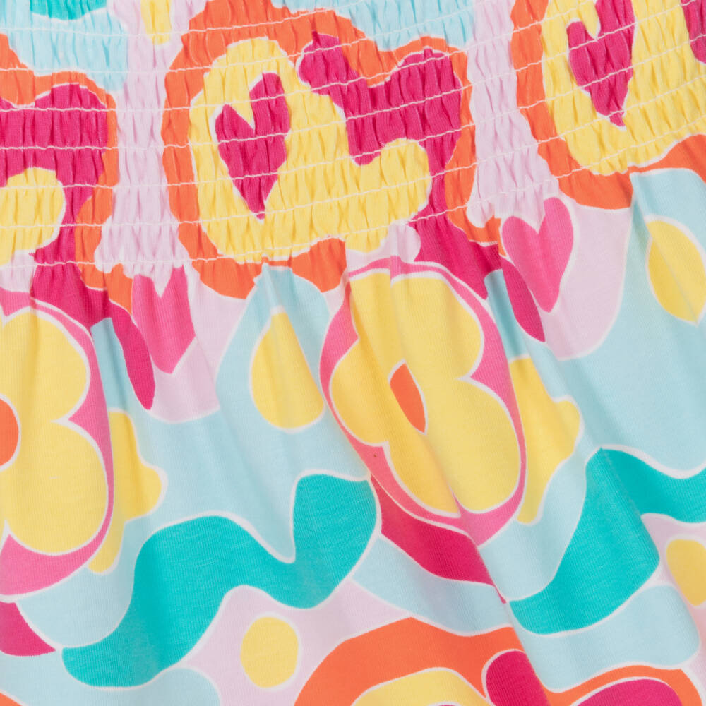 Agatha Ruiz de la Prada-فستان صيفي زهري زاهي للبنات | Childrensalon Outlet