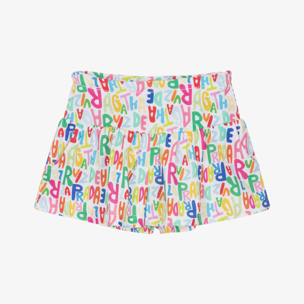 Agatha Ruiz de la Prada-Розовые шорты с логотипом для девочек | Childrensalon Outlet