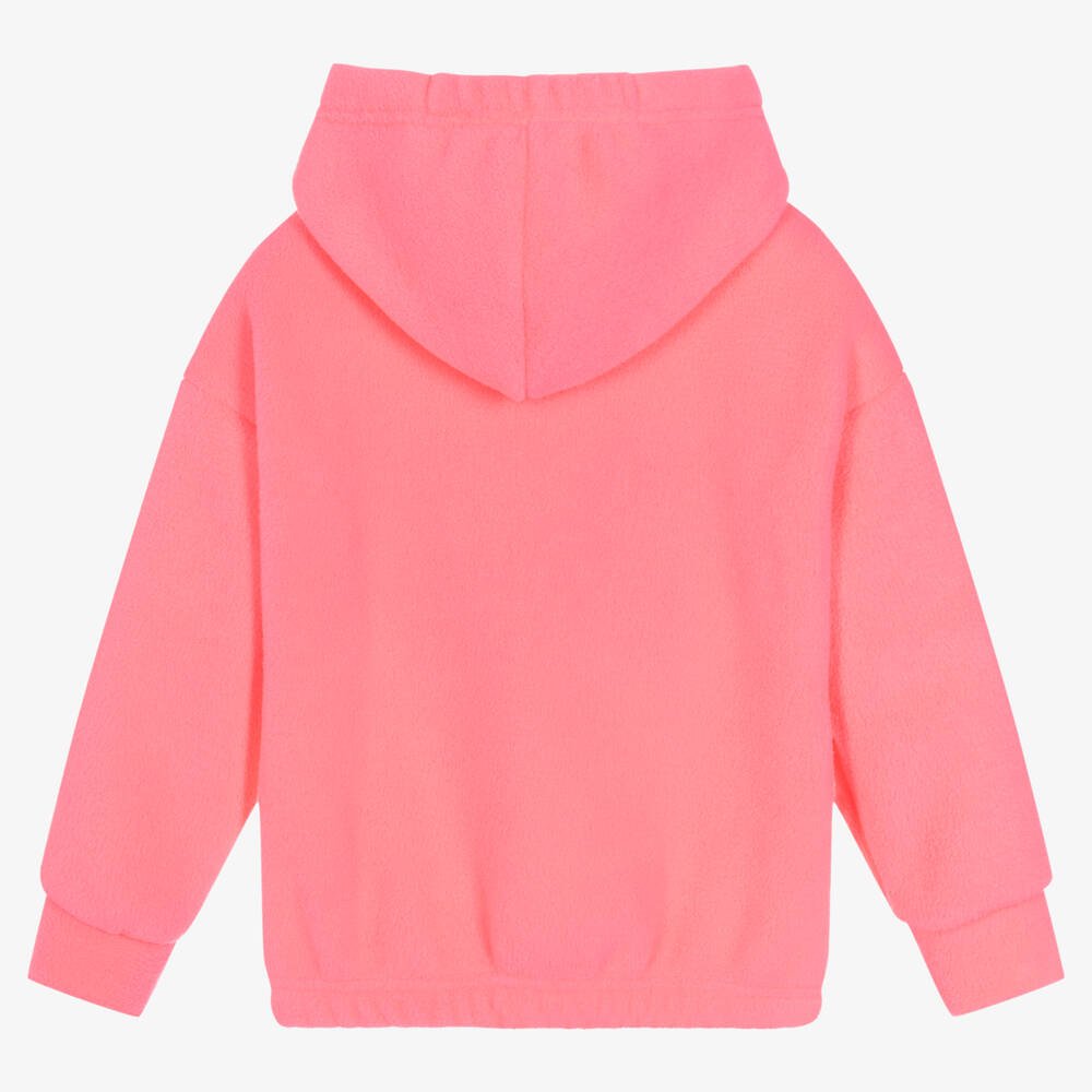 Hoodie neon pink top