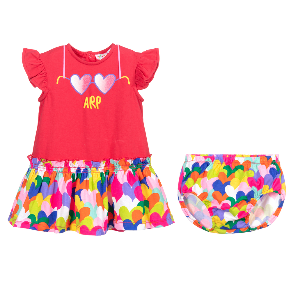 Agatha Ruiz de la Prada Pink Dress Knickers Set