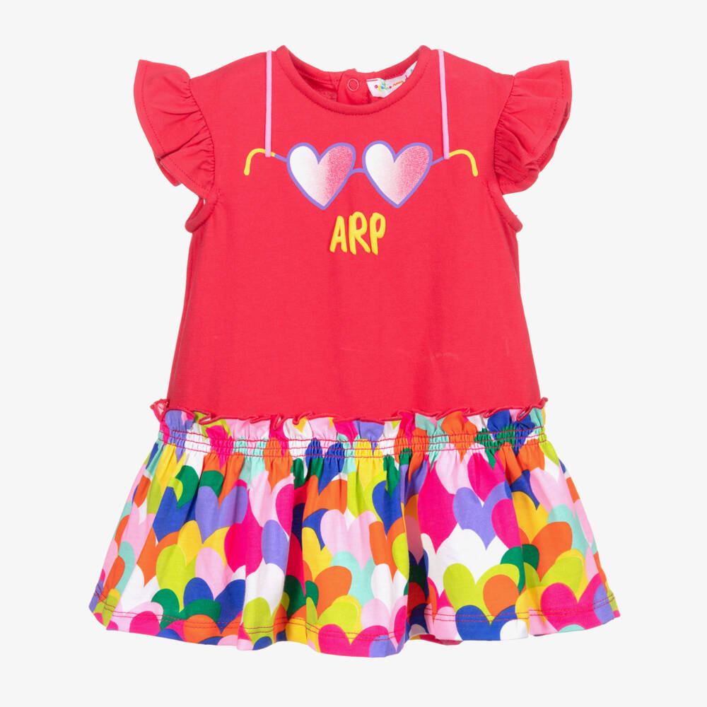 Agatha Ruiz de la Prada-Pink Dress & Knickers Set | Childrensalon Outlet