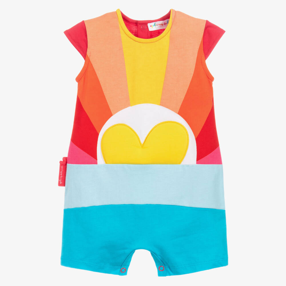Agatha Ruiz de la Prada-Pink Sunrise Cotton Shortie | Childrensalon Outlet