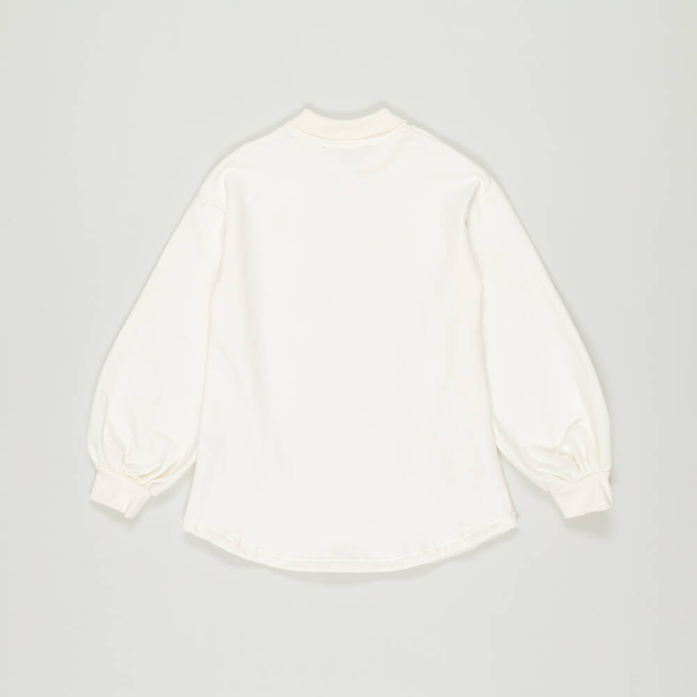 Agatha Ruiz de la Prada-Preloved Girls Ivory Cotton Star Sweatshirt (10 years) | Childrensalon Outlet