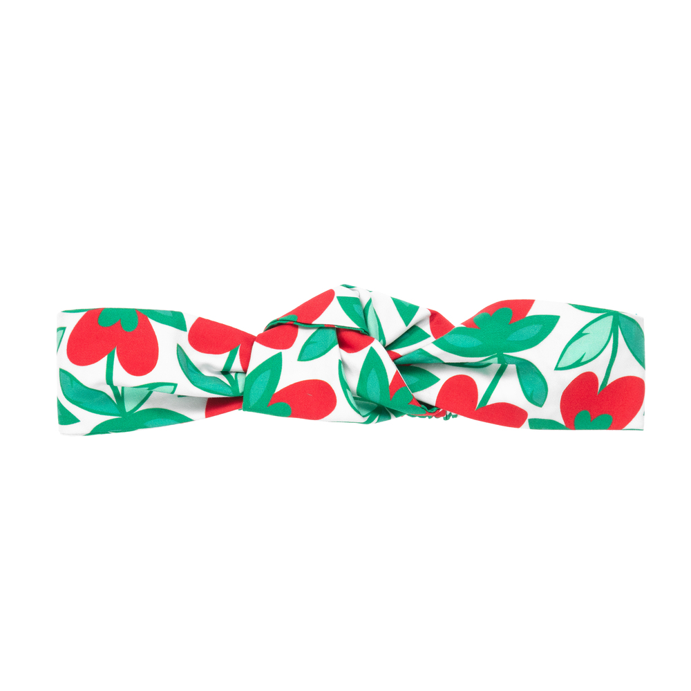 Agatha Ruiz de la Prada - Red Heart Cotton Headband | Childrensalon